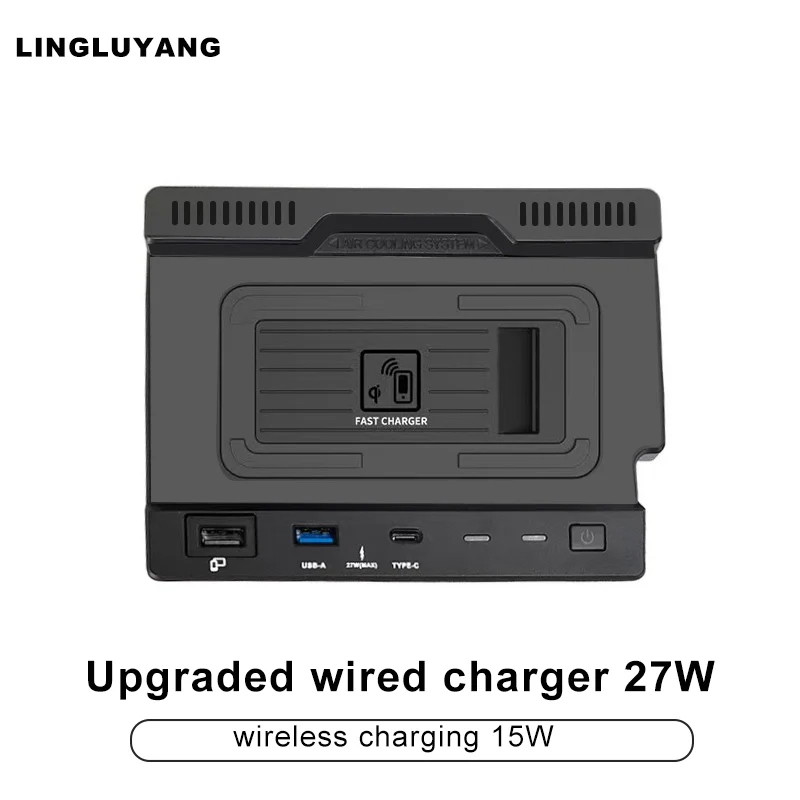 Wireless Phone Charger Pad - 15W Wireless Charging for Mercedes Benz