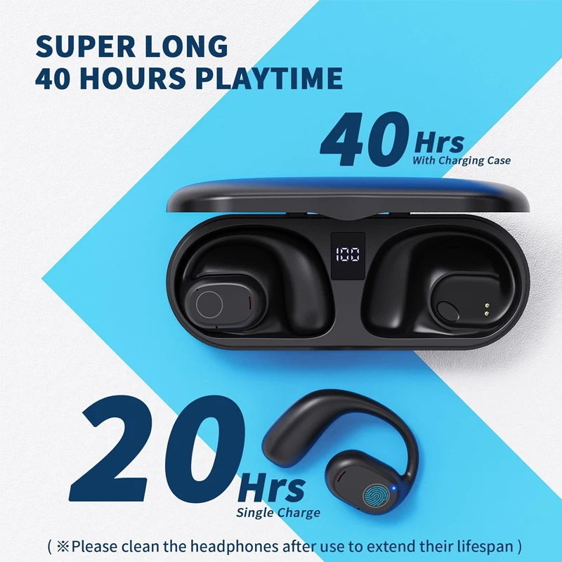 Earbuds Anc Wireless - UYUXIO OWS Wireless Earphone with Digital