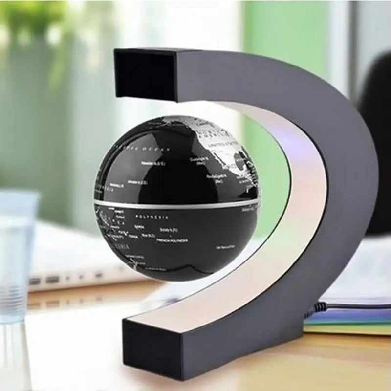 Electronic Gadgets For Home - Magnetic Floating Levitation Globe LED World