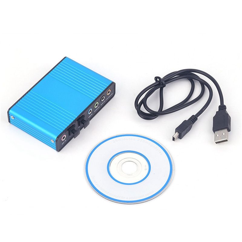 AA19 USB Optical Sound Card 6  - огляд і ціна Usb Sound Card External