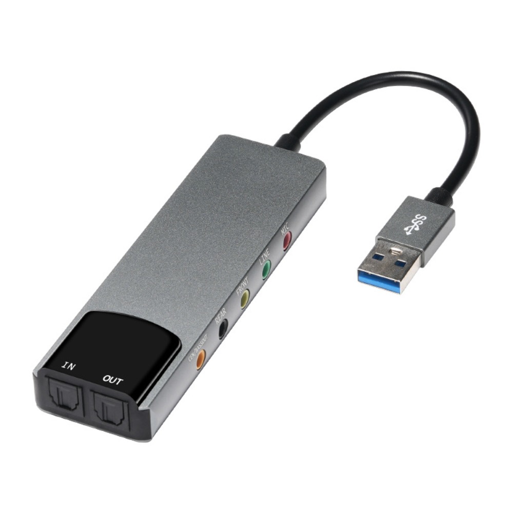 New USB Sound Card 7.1 5.1 Cha - огляд і ціна Usb Sound Card External