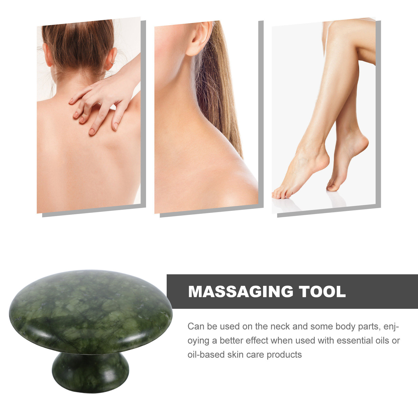 Mushroom Shaped Jade Massage S - огляд і ціна Electro Gadgets