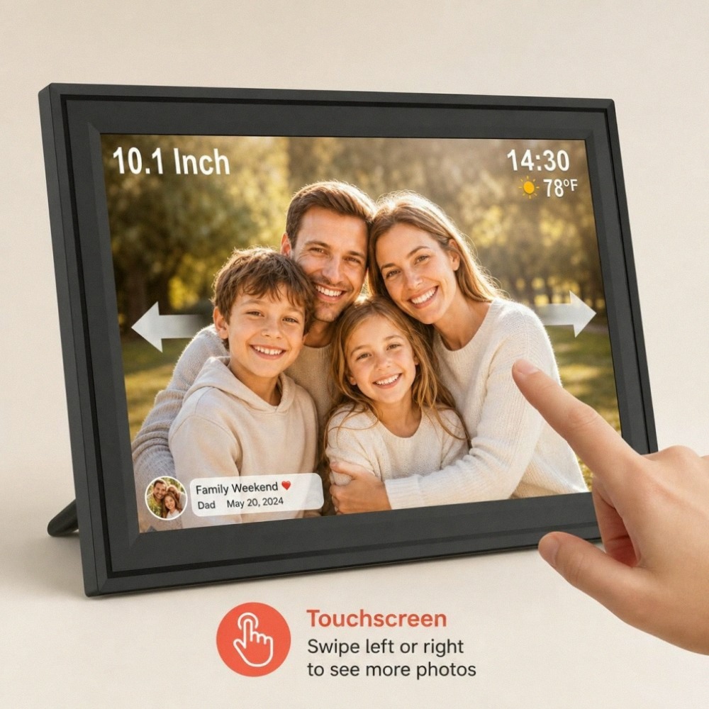 10.1 inch Digital Picture Fram - огляд і ціна Digital Photo Frame Wifi