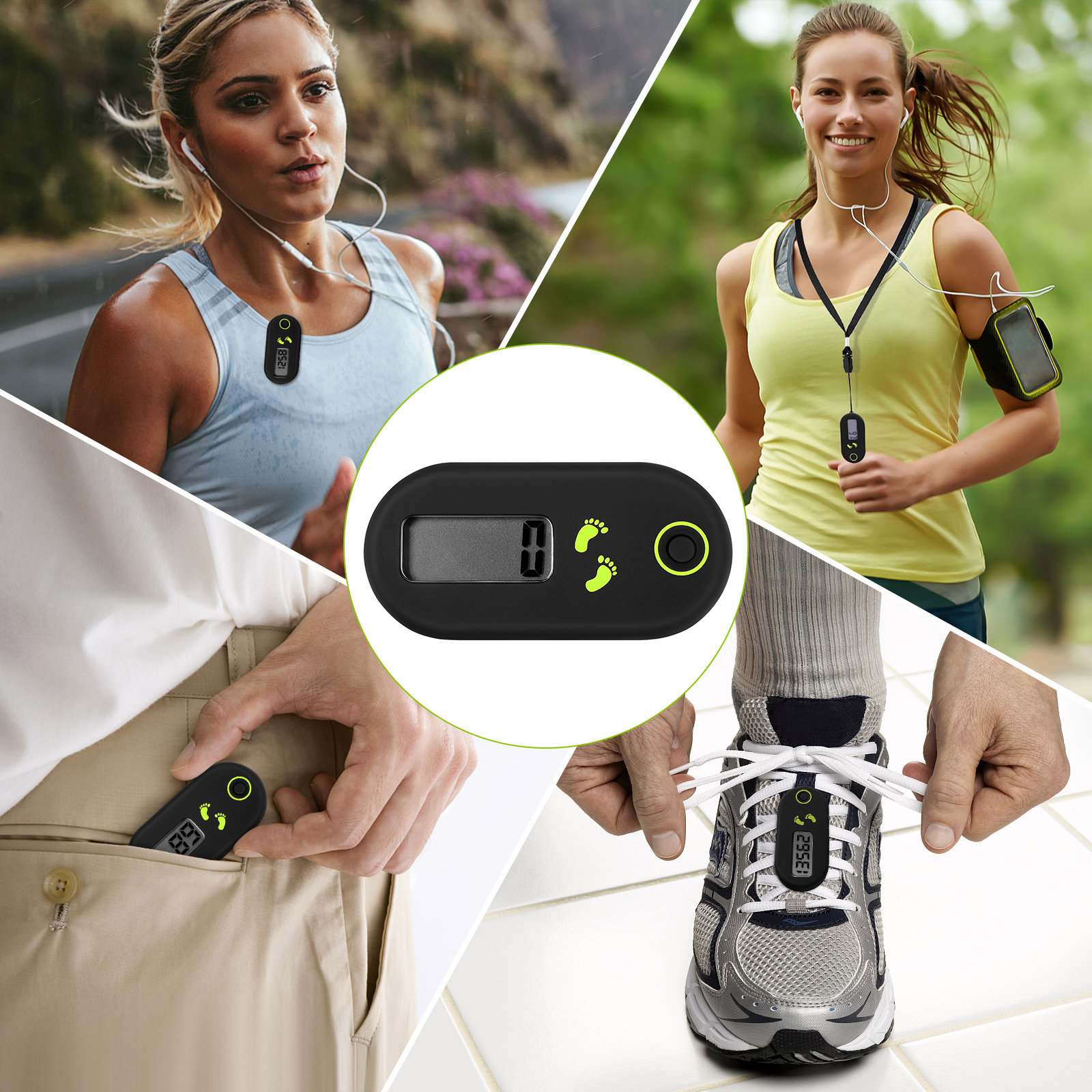 Electronic Pedometer Portable  - огляд і ціна Electronic Gadgets For Home