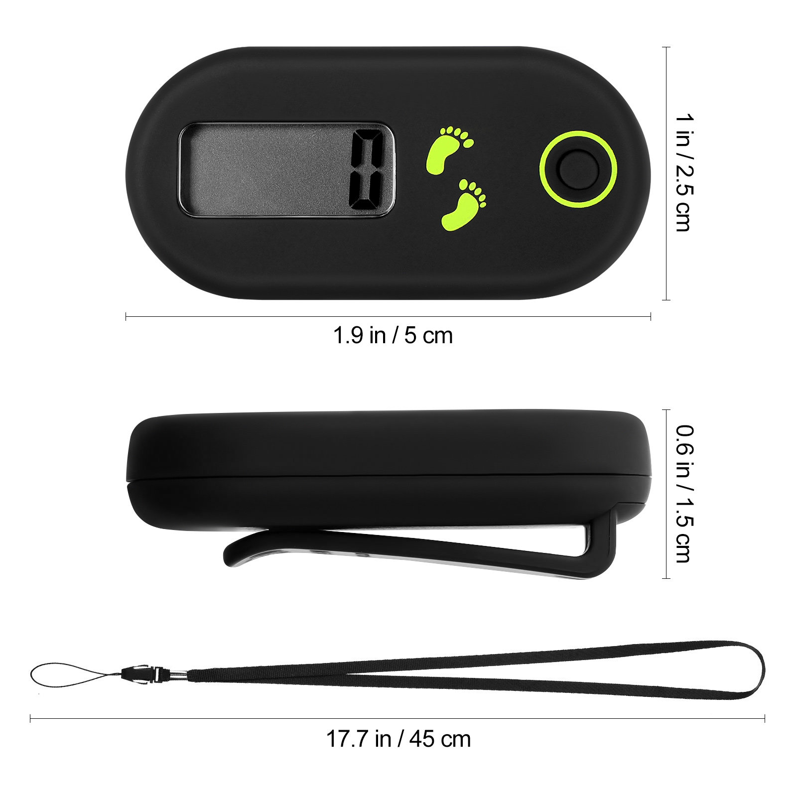 Electronic Pedometer Portable  - огляд і ціна Electronic Gadgets For Home