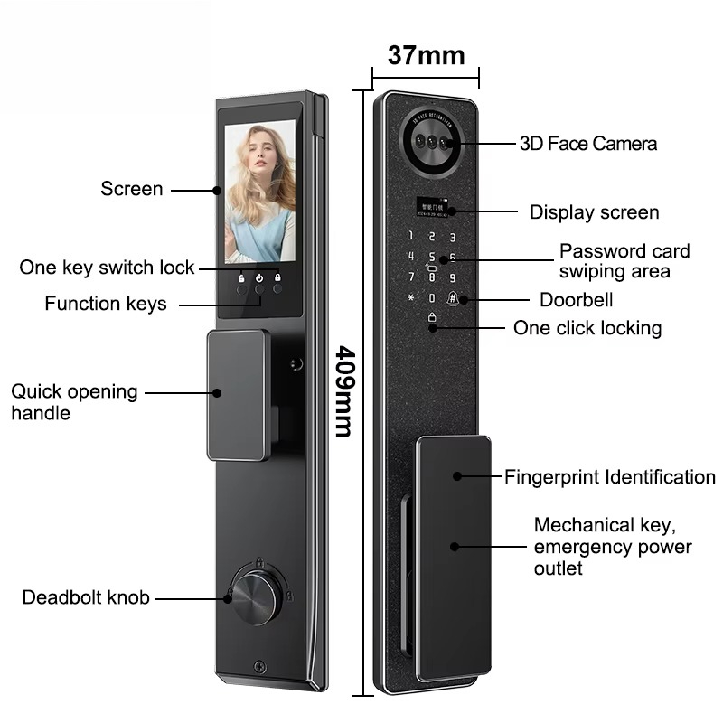 Tuya WiFi Smart Door Lock, Hom - огляд і ціна Electronics & Gadgets Starting With D
