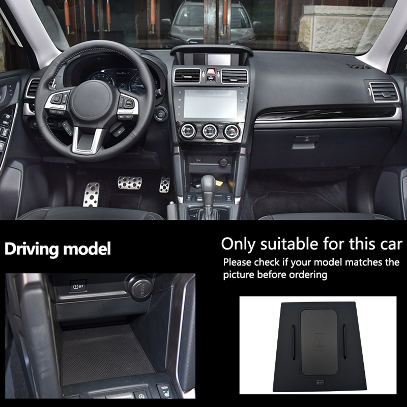 Wireless Charger Center Consol - огляд і ціна Wireless Phone Charger Pad