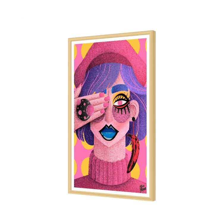 Wooden Frame Artistic Painting - огляд і ціна Digital Photo Frame Wifi