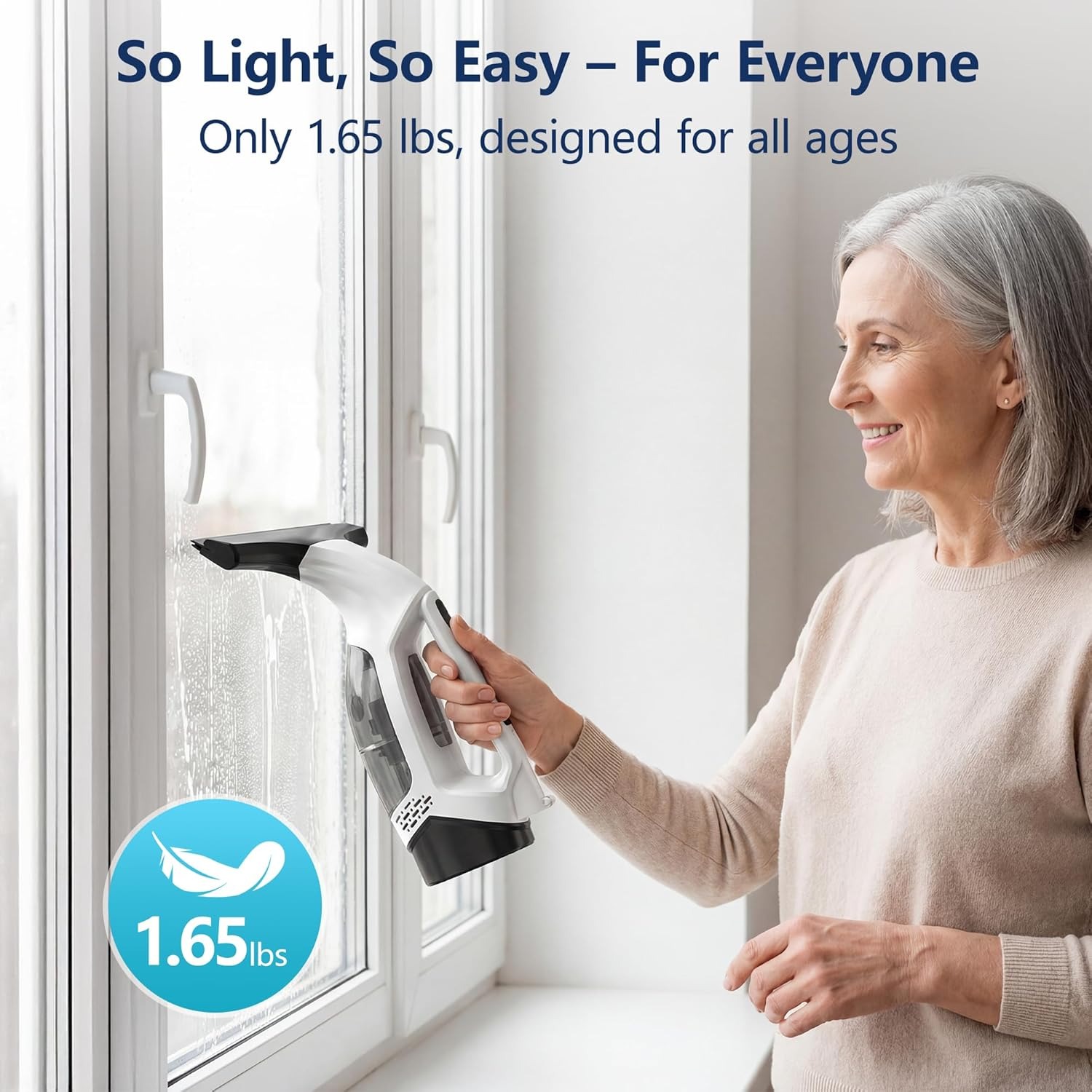 2000Pa Handheld Window Vacuum  - огляд і ціна Electro Gadgets