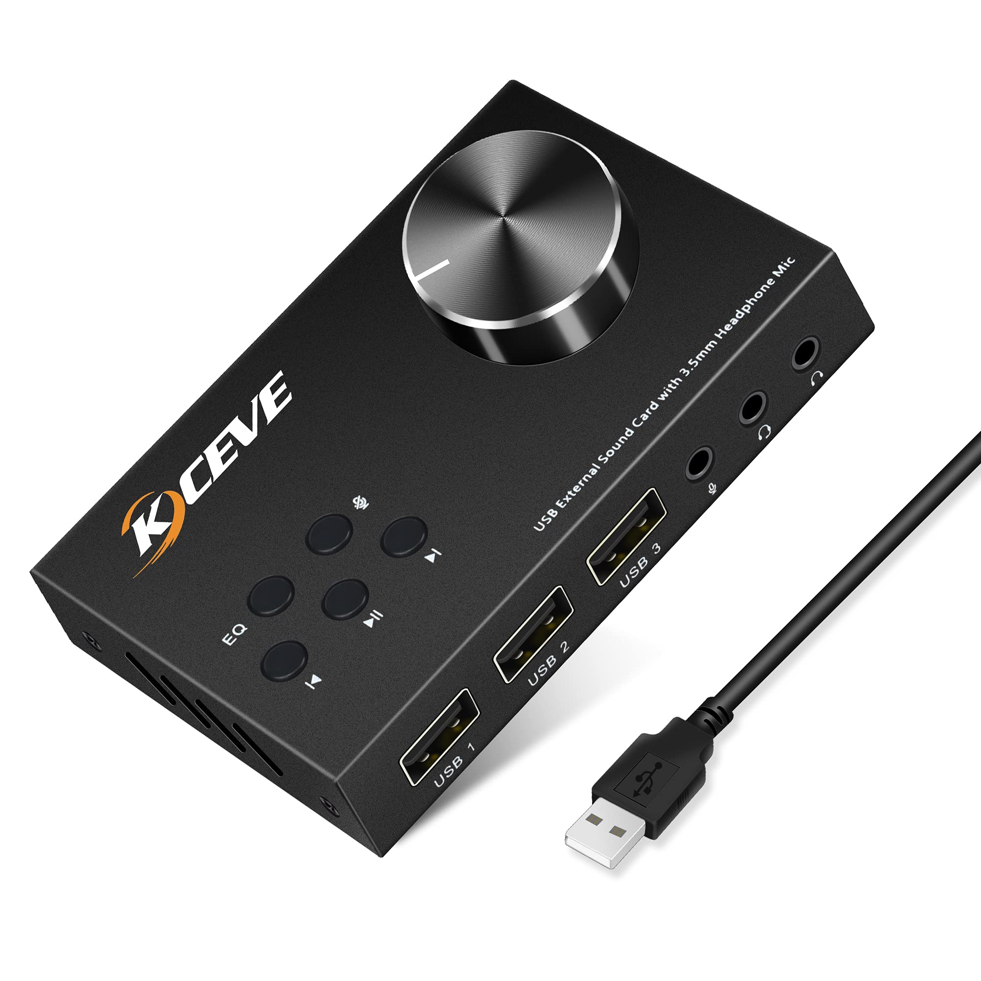 External Sound Card with Volum - огляд і ціна Usb Sound Card External