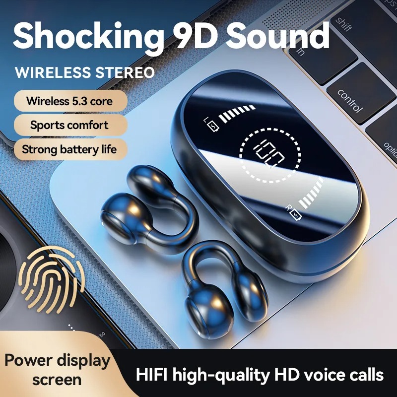 Bluetooth Bone Conduction Spor - огляд і ціна Earbuds Anc Wireless