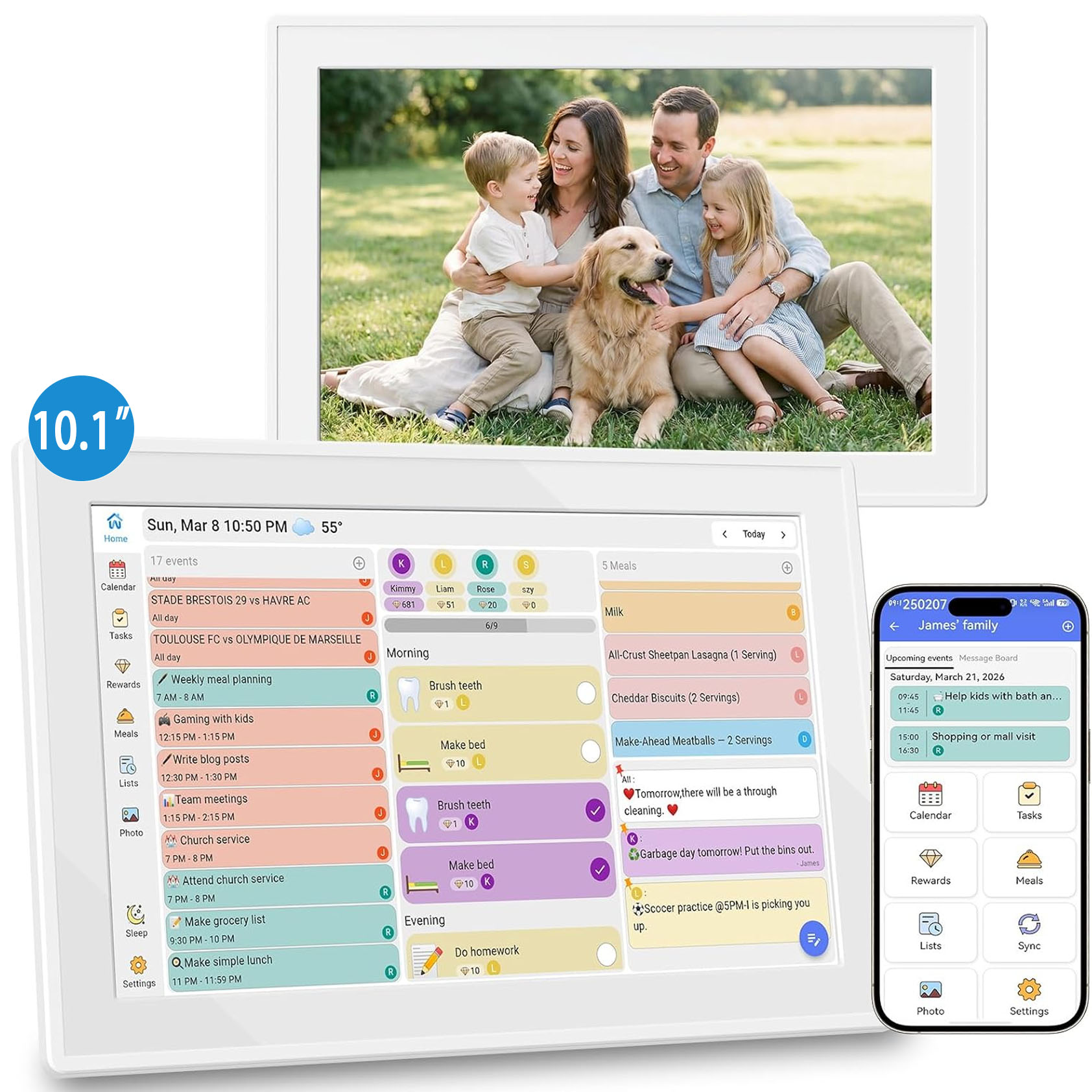 10.1 Inch WiFi Digital Family  - огляд і ціна Digital Photo Frame Wifi