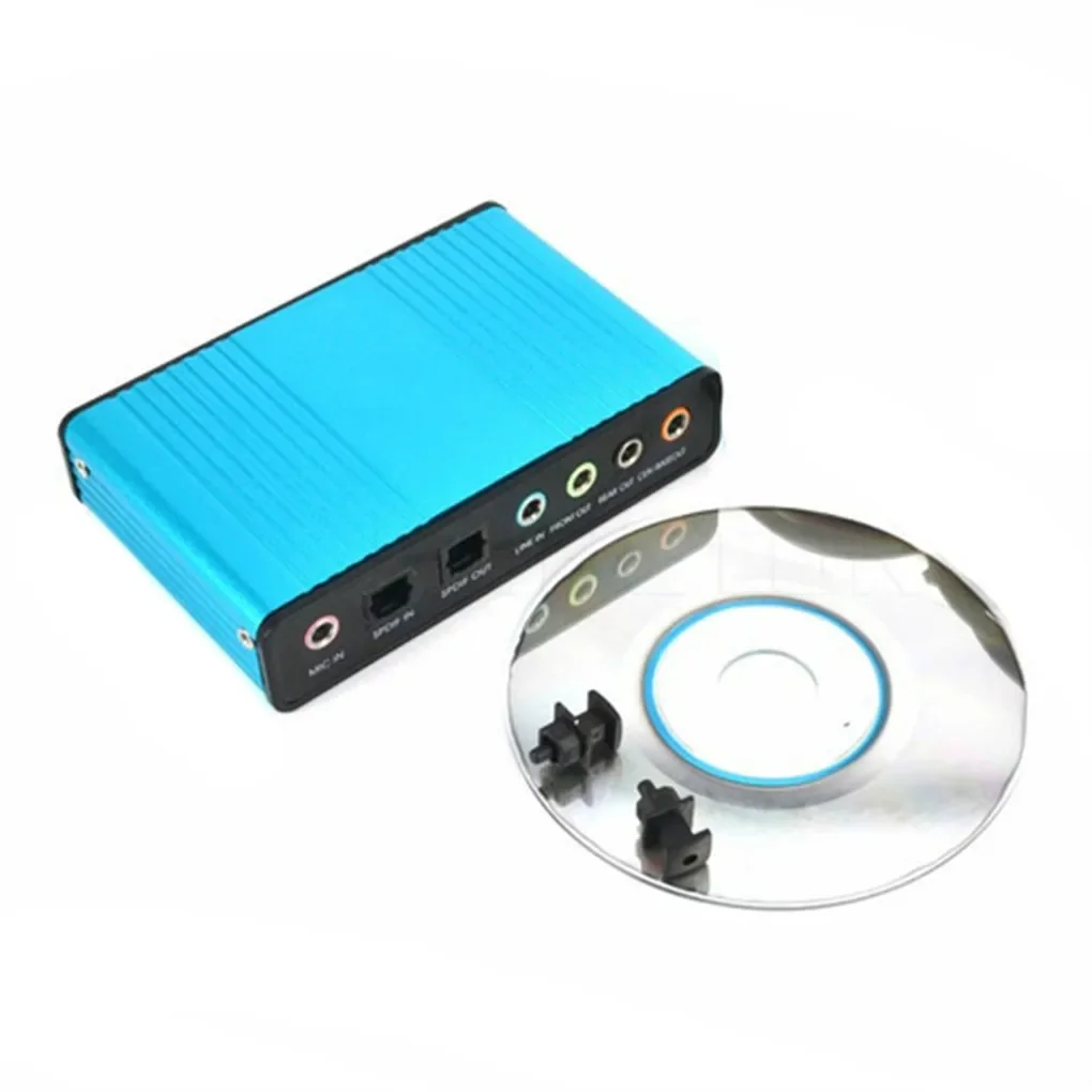 USB 2.0 Sound Card 6 Channel 5 - огляд і ціна Usb Sound Card External