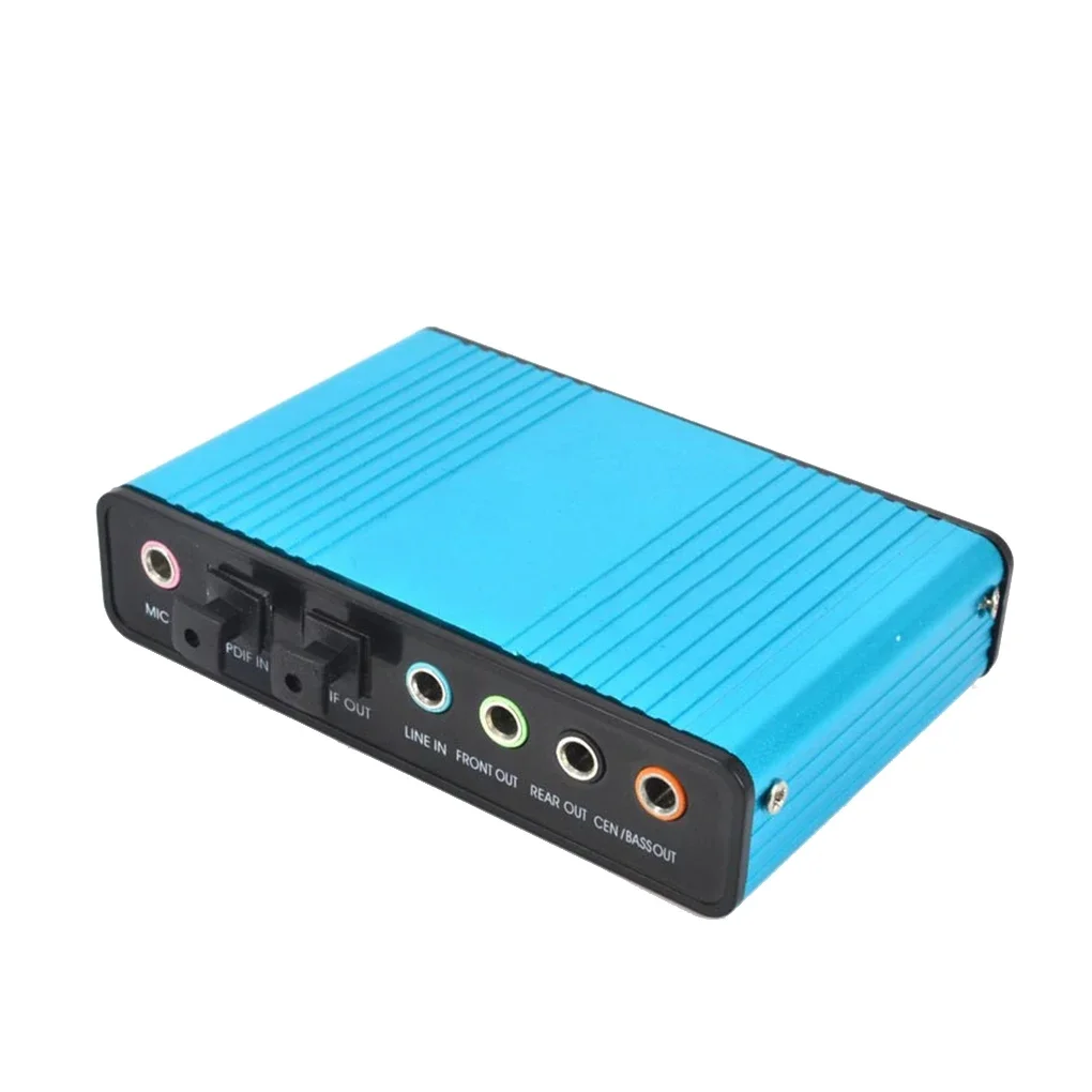 USB 2.0 Sound Card 6 Channel 5 - огляд і ціна Usb Sound Card External