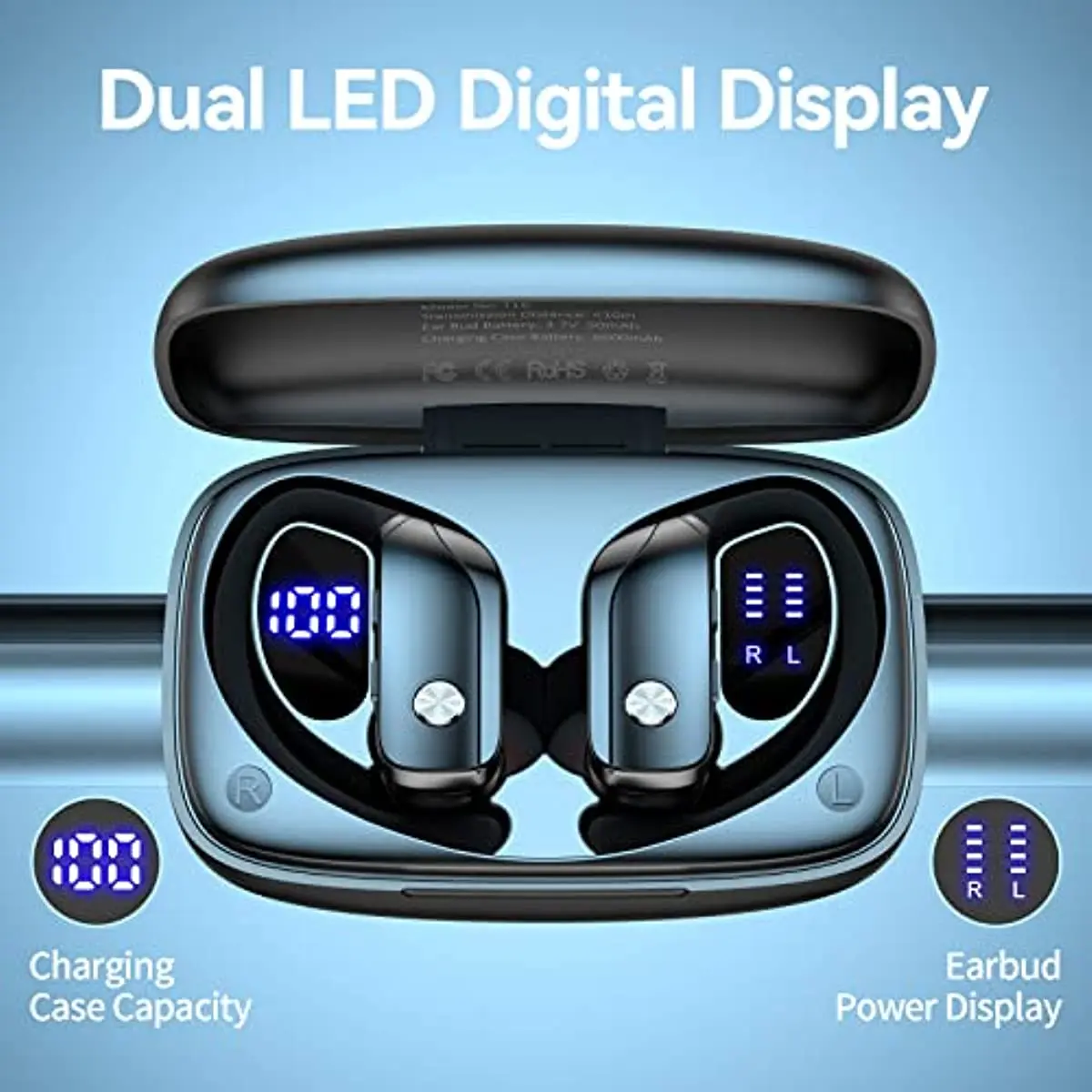 Wireless Earbuds Bluetooth Hea - огляд і ціна Earbuds Anc Wireless