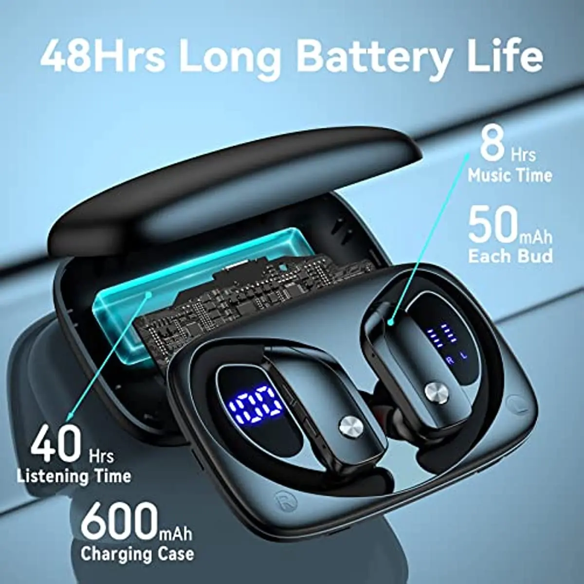Wireless Earbuds Bluetooth Hea - огляд і ціна Earbuds Anc Wireless