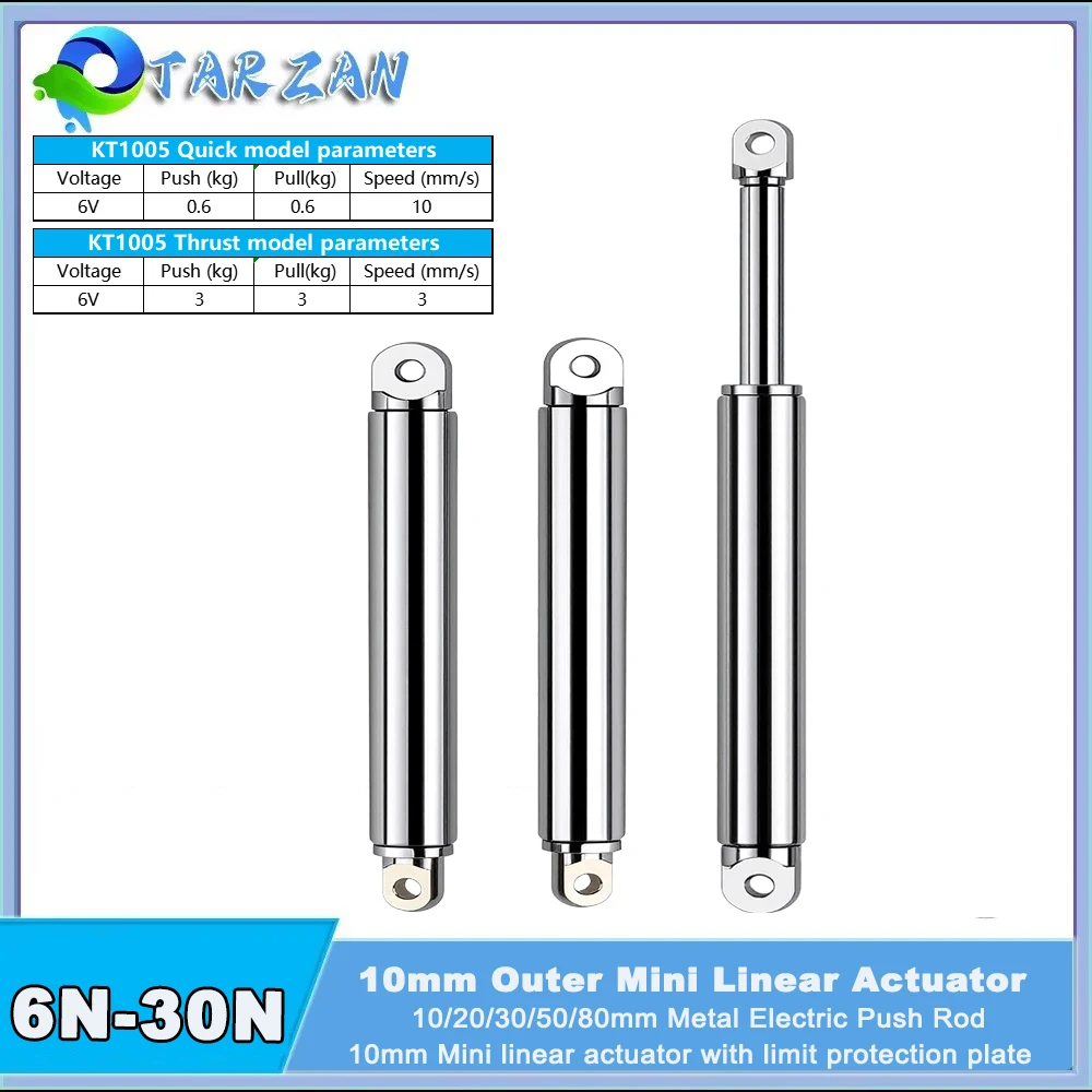 10mm Linear Actuator Retractab - огляд і ціна Electro Gadgets