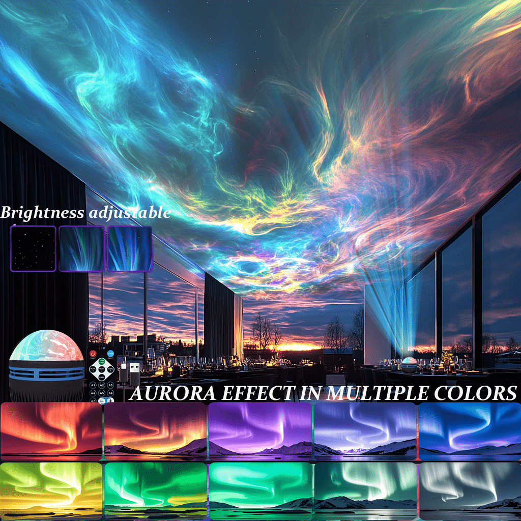LED Night Light 7 Colors Starr - огляд і ціна Electronic Gadgets For Home