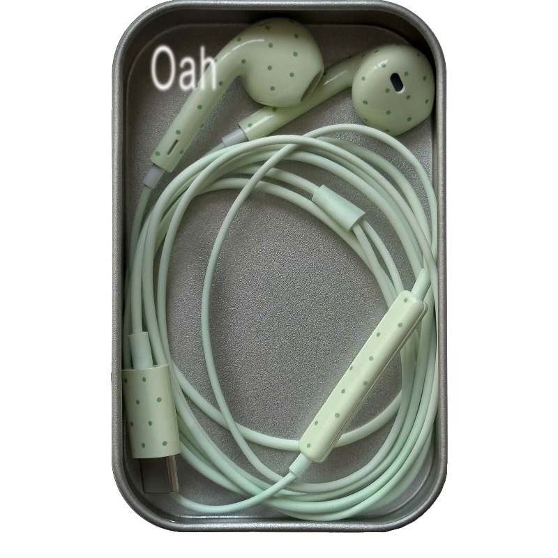Oah Polka Dot Wired Earphones  - огляд і ціна Electronic Gift