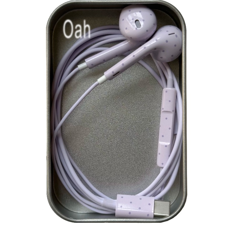 Oah Polka Dot Wired Earphones  - огляд і ціна Electronic Gift