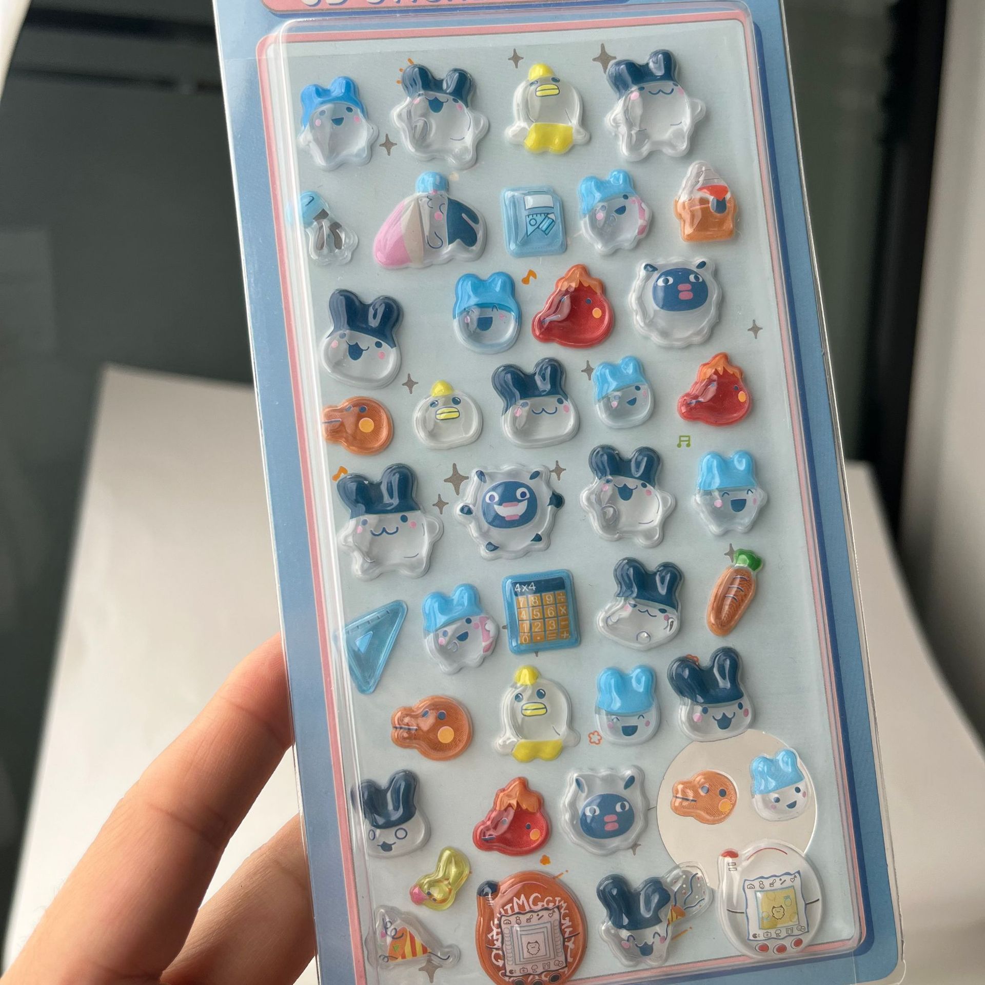 Cute Tamagotchi 3D Puffy Stick - огляд і ціна Electronic Gift