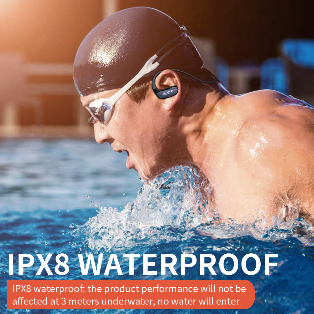 IPX8 Waterproof Bluetooth Head - огляд і ціна Earbuds Anc Wireless