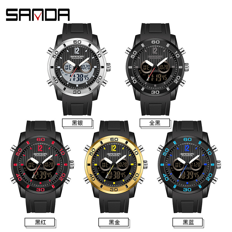 SANDA Electronic Watch Men's S - огляд і ціна Electronic Gift