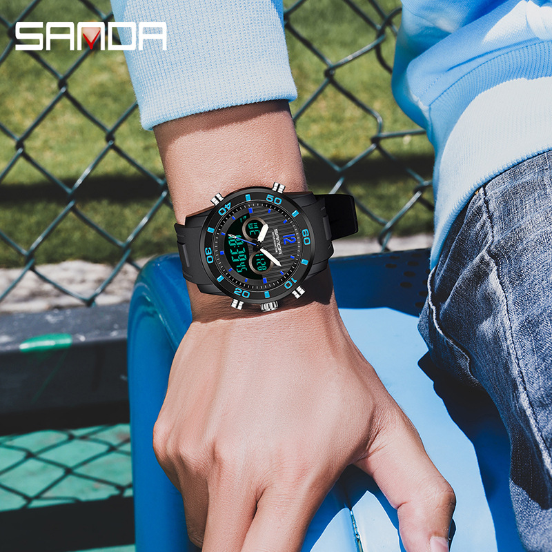 SANDA Electronic Watch Men's S - огляд і ціна Electronic Gift