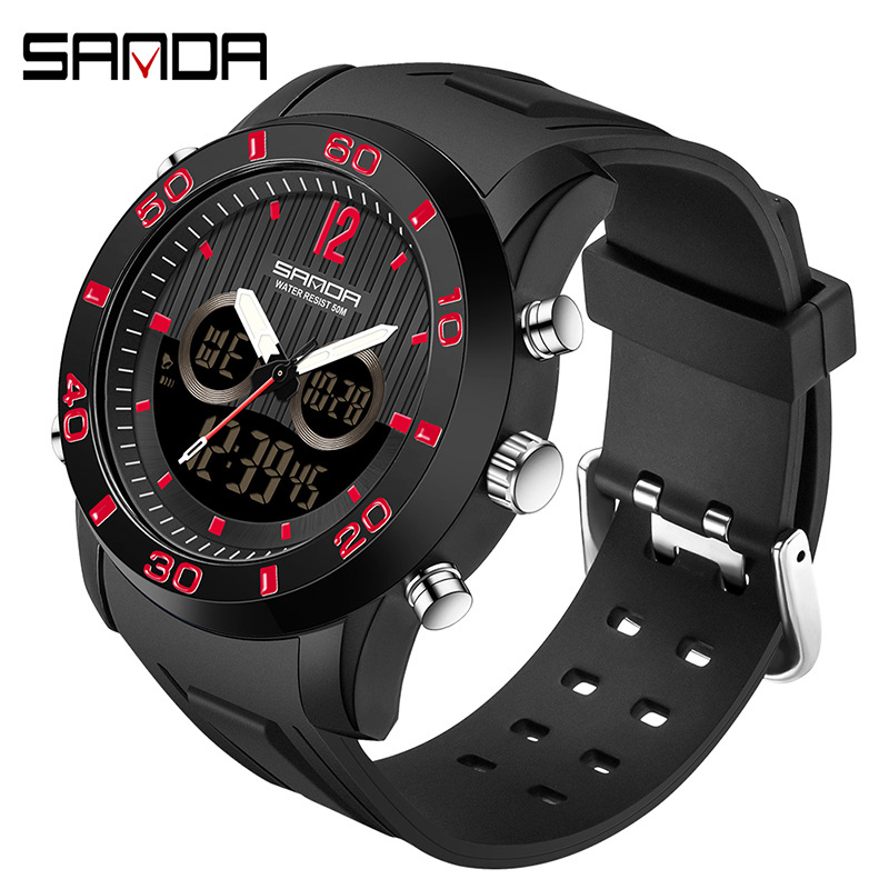 SANDA Electronic Watch Men's S - огляд і ціна Electronic Gift