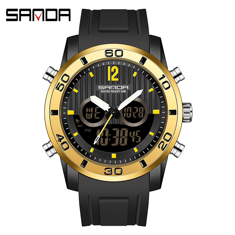 SANDA Electronic Watch Men's S - огляд і ціна Electronic Gift