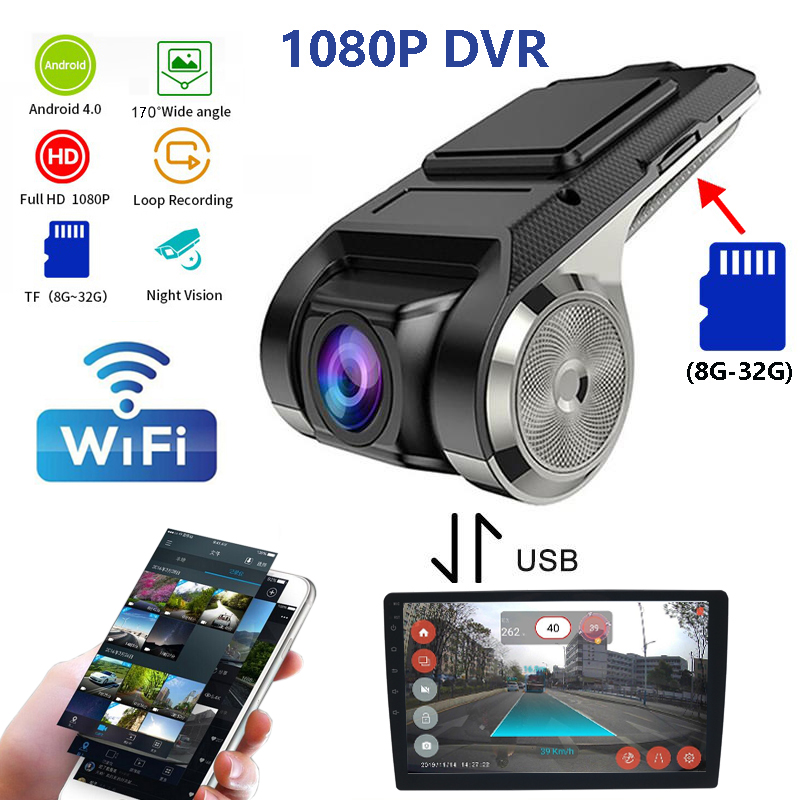 HD USB+Wifi Car Dash DVR Recor - огляд і ціна Usb Sound Card External